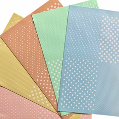 Folha de EVA Estampada Bolinha 4x1