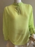Blusa manga longa plissada - Livia Santos