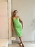 Vestido cetim com alça na internet