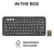Teclado Logitech Pebble Keys 2 K380s Black - Wireless