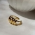 Anillo chunky Ranurados