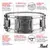 Caixa De Bateria Pearl Sensitone 14x5 Steel Sth1450s - comprar online