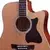 VIOLÃO FOLK CUTAWAY TAMPO SOLIDO CEDAR BS ROSEWOOD EQ - PROMUSIC ESTILO