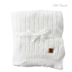 MANTITA TEJIDA TRENZAS C/PIEL 3945011 - comprar online