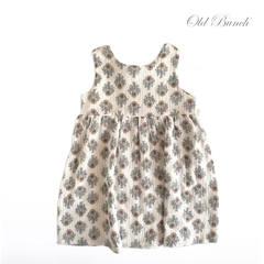 VESTIDO GASA FLORES AVELLANA 4344015