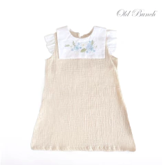 VESTIDO CUELLO MARINERO BEIGE 4344019