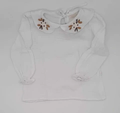 CAMISA GASA BORDADA MARGARITAS 4445010 en internet