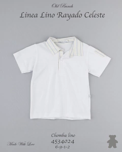 CHOMBA LINO RAYADO CELESTE 4534024