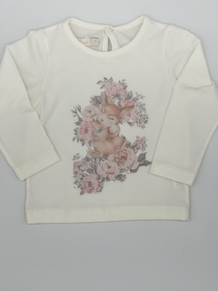 REMERA CONEJITA C/FLORES-4541003 - comprar online