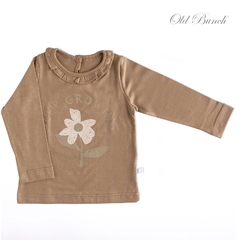 REMERA FLOR LIBERTY CHOCO 4543008 - comprar online