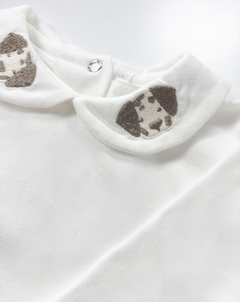 BODY CUELLO BORDADO PERRO 4945003 en internet