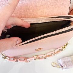 Bolsa Cluth Alça Corrente Trabalhada - Anna Luna Semijoias e Acessórios