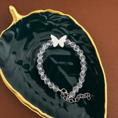 Pulseira Cristais Borboleta - loja online