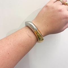 Bracelete Mix de Banho Folheado - comprar online