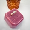 Anel Elegante Cravejado Banhado a Ouro nº20