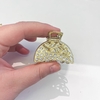 Presilha de Metal Modelo Florzinhas com Stass