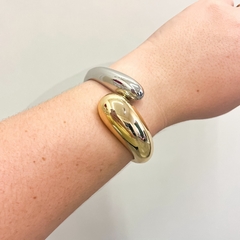 Bracelete Mix de Banho Gota Folheado - comprar online