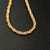 Cordão Baiano Banhado a Ouro - 45cm