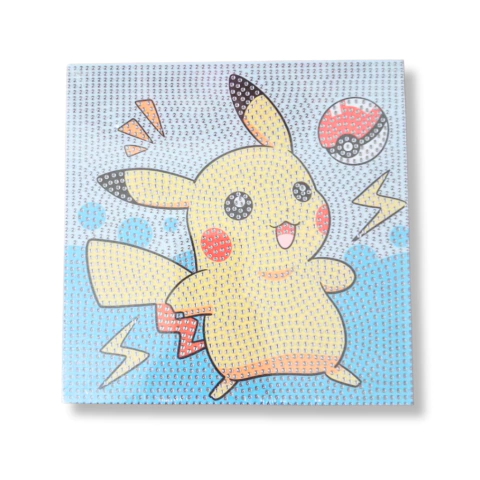 Diamond Painting Mediano Pokemon - Pikachu