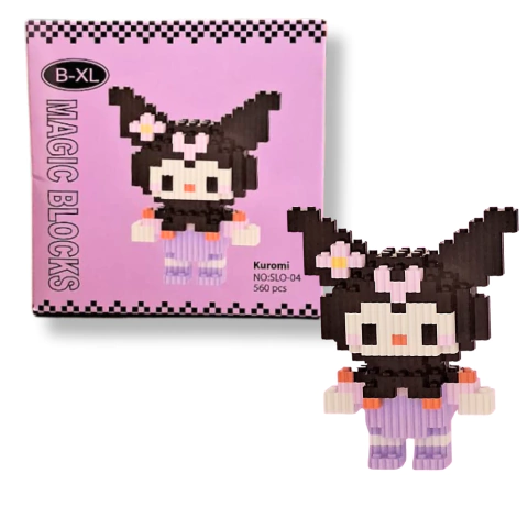 Mini Bloques Sanrio - Kuromi