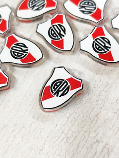12 Unidades - Dije Escudo - RIVER