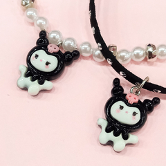 Collar de perlas Kuromi
