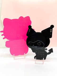 Porta accesorios Negro Kuromi (20x25cm) en internet