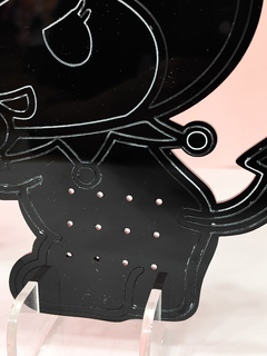 Imagen de Porta accesorios Negro Kuromi (20x25cm)