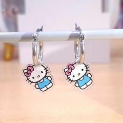 Aro argolla de Acero Quirurgico Hello kitty en internet