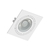 Spot Embutir Quadrado Face Plana Para Lâmpada Dicroica MR16 Light Engine - comprar online