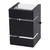 Arandela Alfa Pequena com 2 Frisos Preta Airo Luz - comprar online