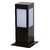 Poste Balizador Quadrado Alumínio 30cm Preto Belly Iluminação - comprar online