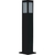Poste Balizador Quadrado Alumínio 50cm Preto Belly Iluminação - comprar online