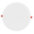 Painel Led Infinity de embutir redondo branco 24W Gaya - comprar online