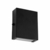 Arandela Quadrada Preta Slim com 1 Foco - comprar online