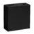 ARANDELA SLIM QUADRADA HALOPIN BOX 1 FOCO FECHADA PRETA BELLY LUSTRE