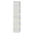 ARANDELA RETANGULAR 40CM 4 FRISOS ALUMINIO VEDADA BELLY LUSTRE