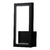 ARANDELA RETANGULAR 36X18CM C/ BASE P/ FONTE PRETO BELLY LUSTRE