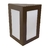 ARANDELA TRIANGULAR 24CM 40 ALUMINIO BELLY LUSTRE na internet