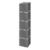 ARANDELA RETANGULAR 40CM 4 FRISOS ALUMINIO VEDADA BELLY LUSTRE - comprar online