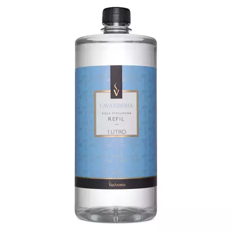 Refil Água Perfumada Clássica Lavanderia Via Aroma 1l