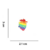 Pin LGBTQ Corazón - comprar en línea