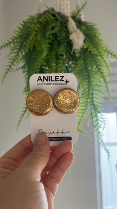 Brinco Halo Dourado - loja online