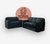 Conjunto Sofá 3 e 2 lugares Suede