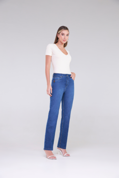 Blusa fem zahara decote v