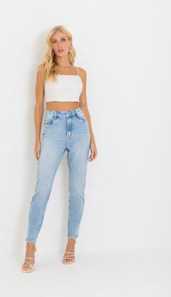 Calça mom fem