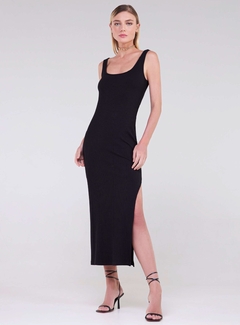 Vestido Rubia maxi midi verde