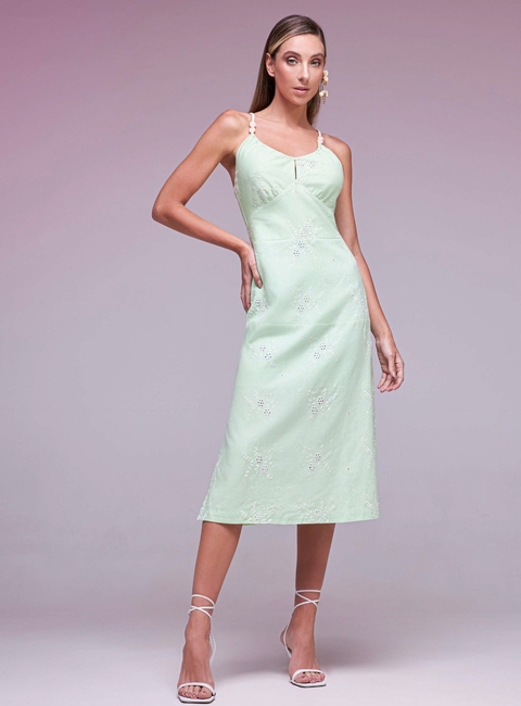 Vestido anitta midi alças