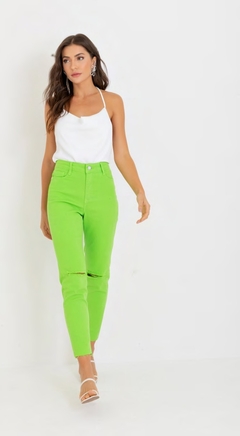 Calça mom fem