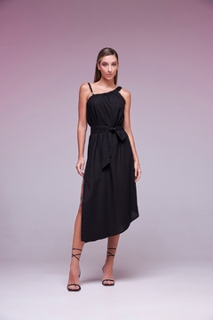 Vestido diana midi faixa